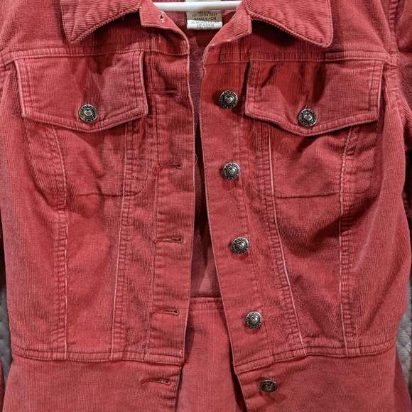Pink XOXO Corduroy Jacket..size Small - Picture 3 of 15